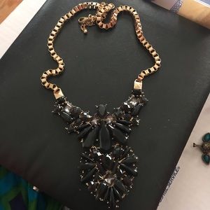 👀Black statement necklace👀